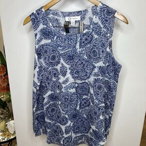 Cristina‎ B Ladies' Sleeveless Tunic Tank Light Weight Top